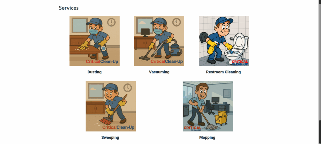 criticalclean up services