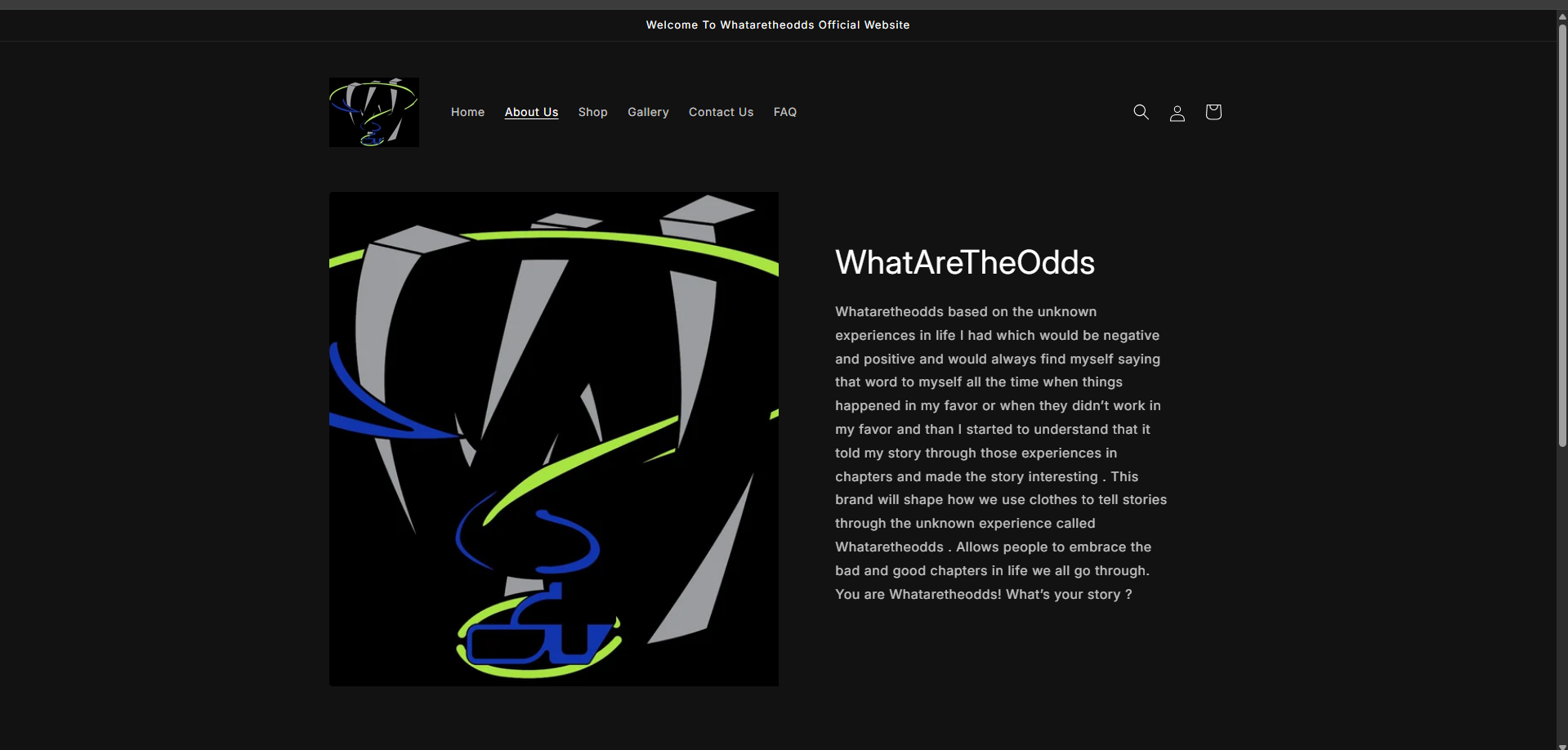 whataretheoddsclothing about us